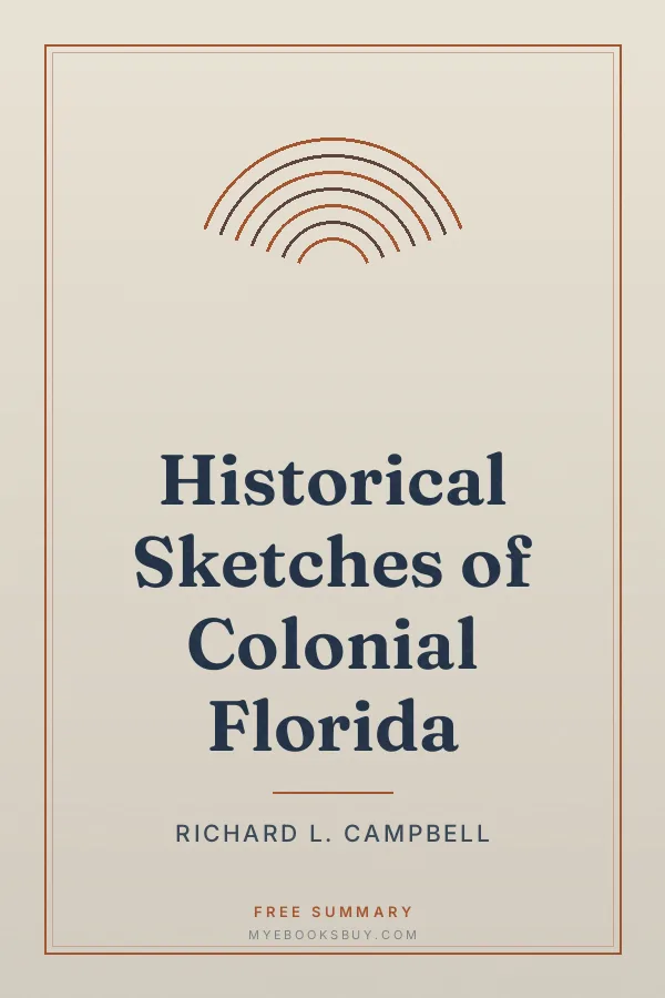 Cover of Historical Sketches of Colonial Florida