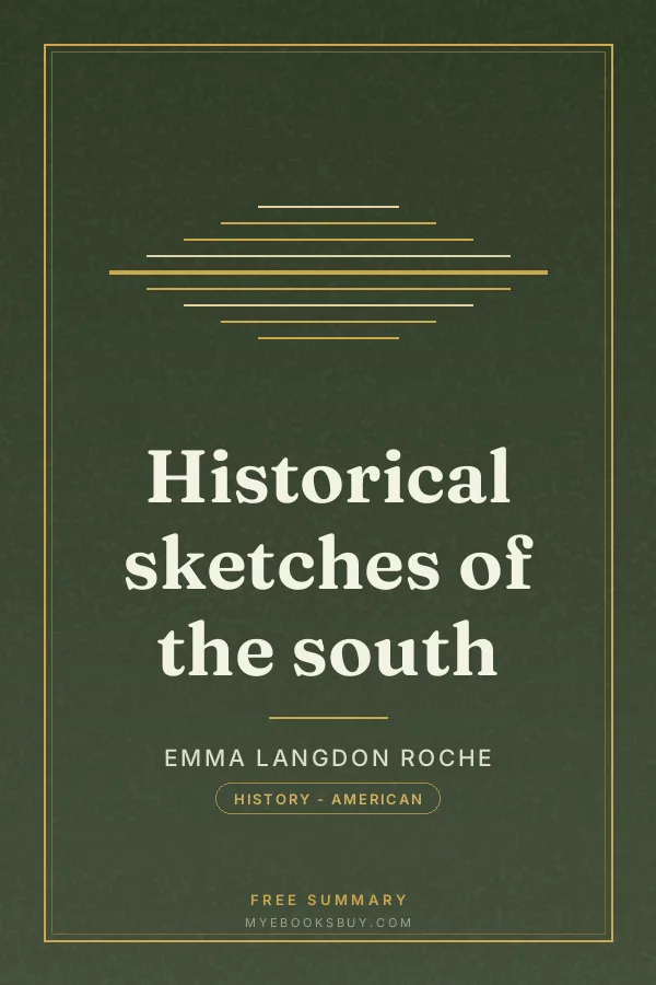 Cover of Historical sketches of the south
