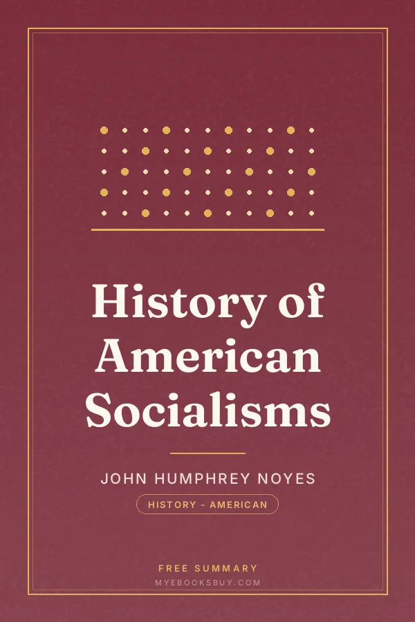 Cover of History of American Socialisms