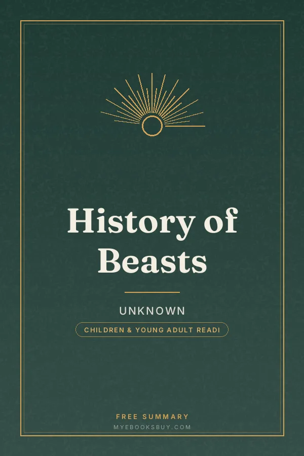 Cover of History of Beasts