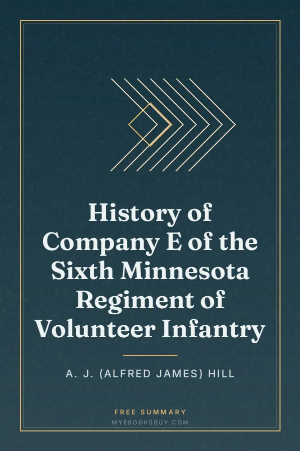 Cover of History of Company E of the Sixth Minnesota Regiment of Volunteer Infantry