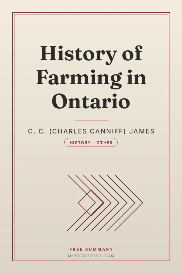 Cover of History of Farming in Ontario