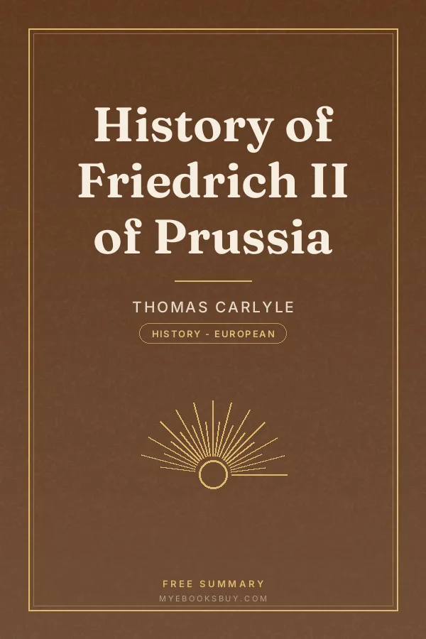 Cover of History of Friedrich II of Prussia