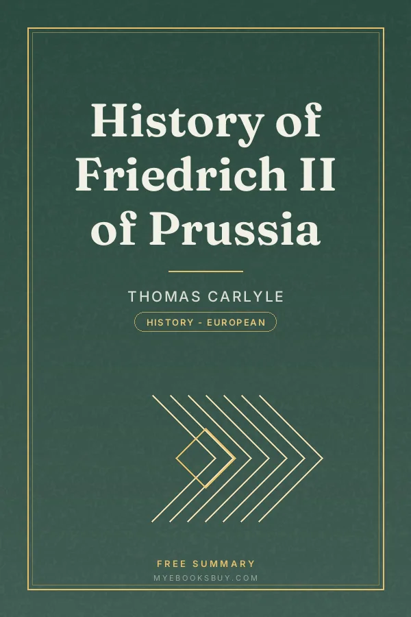 Cover of History of Friedrich II of Prussia