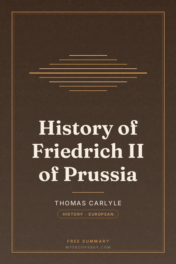 Cover of History of Friedrich II of Prussia