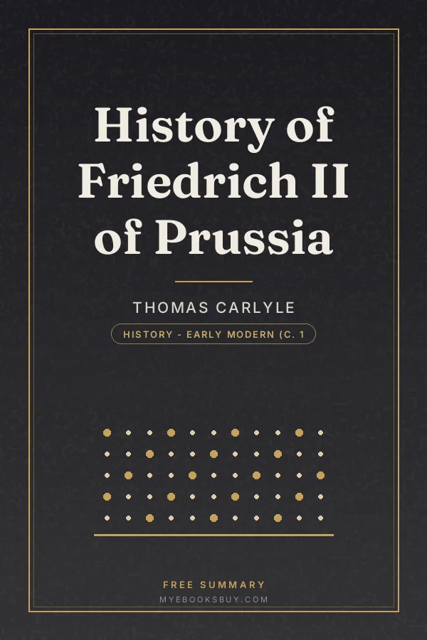 Cover of History of Friedrich II of Prussia