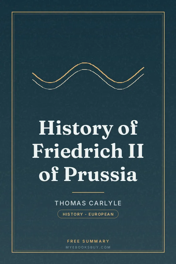 Cover of History of Friedrich II of Prussia