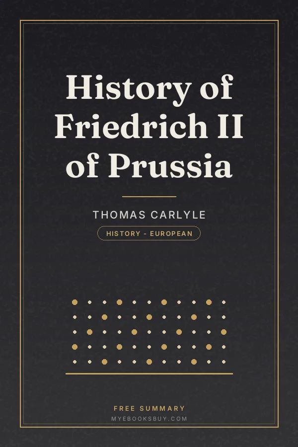 Cover of History of Friedrich II of Prussia