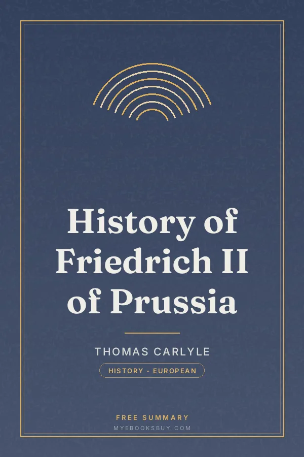 Cover of History of Friedrich II of Prussia