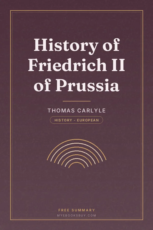 Cover of History of Friedrich II of Prussia