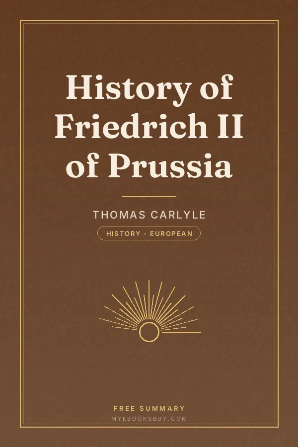 Cover of History of Friedrich II of Prussia