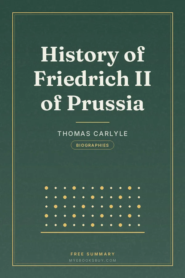 Cover of History of Friedrich II of Prussia