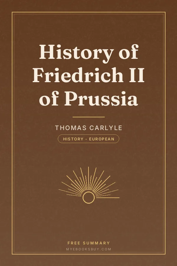 Cover of History of Friedrich II of Prussia