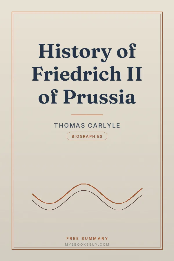 Cover of History of Friedrich II of Prussia