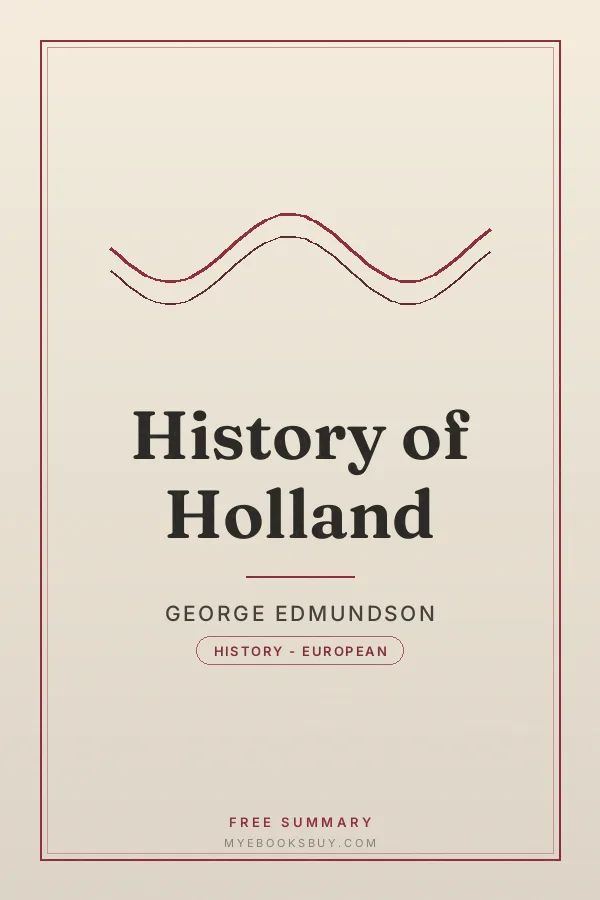 Cover of History of Holland
