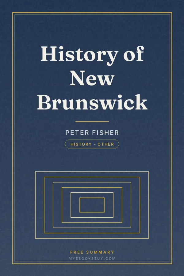 Cover of History of New Brunswick