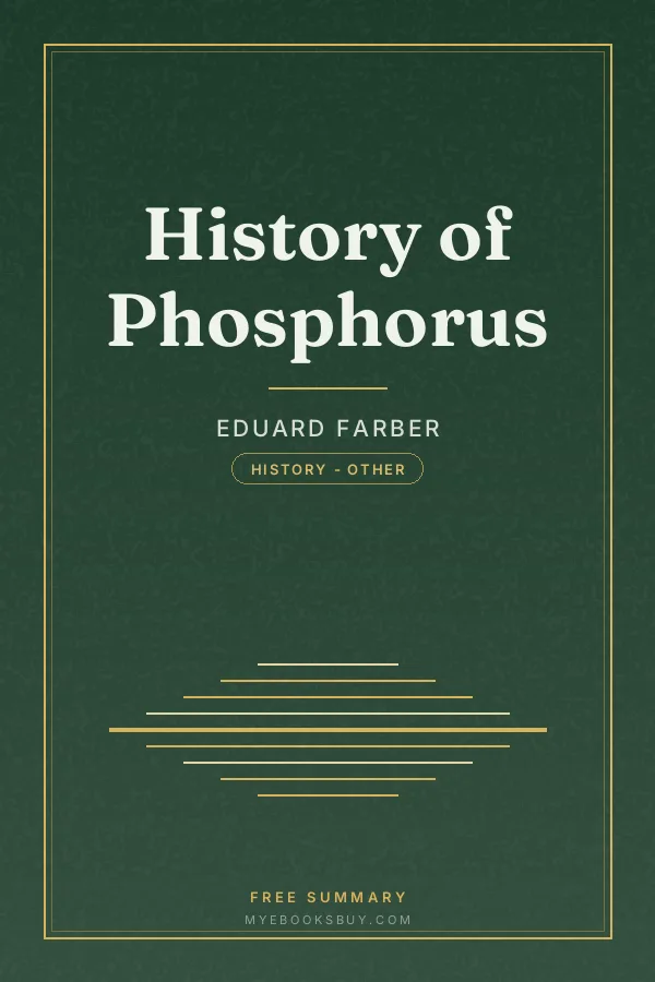 Cover of History of Phosphorus
