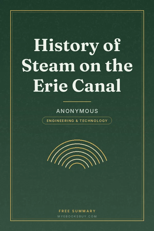 Cover of History of Steam on the Erie Canal