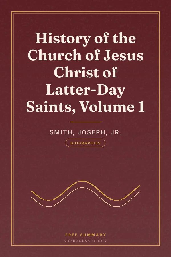 Cover of History of the Church of Jesus Christ of Latter-Day Saints, Volume 1