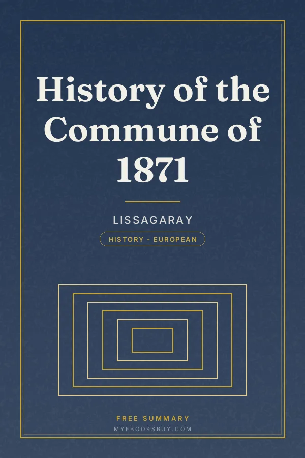 Cover of History of the Commune of 1871