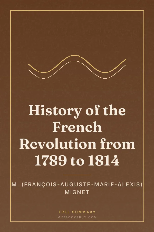 Cover of History of the French Revolution from 1789 to 1814