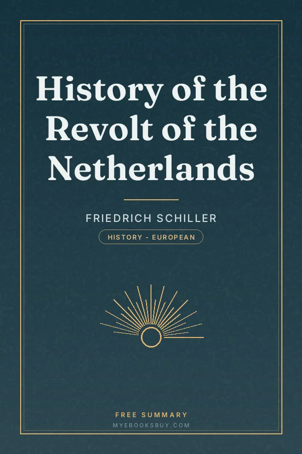 Cover of History of the Revolt of the Netherlands
