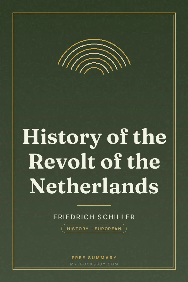 Cover of History of the Revolt of the Netherlands