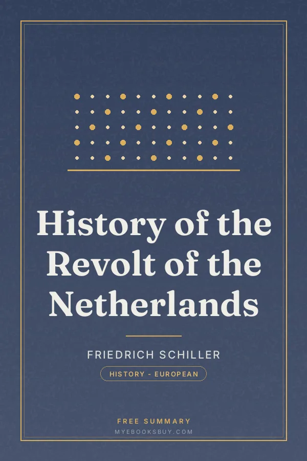 Cover of History of the Revolt of the Netherlands