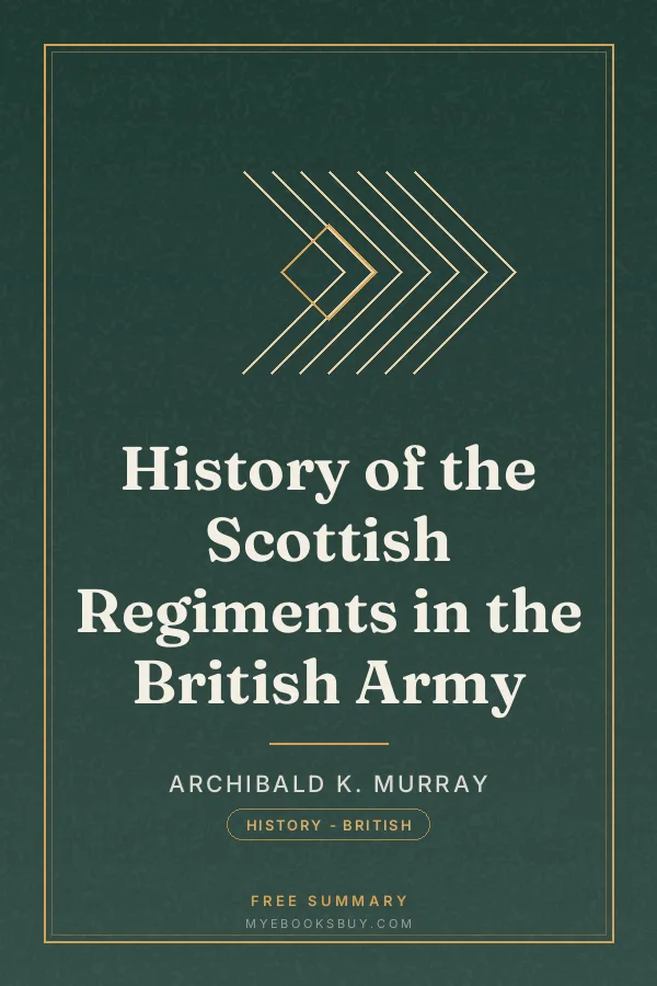 Cover of History of the Scottish Regiments in the British Army