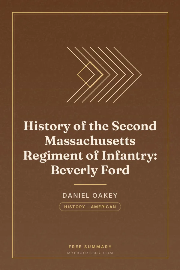 Cover of History of the Second Massachusetts Regiment of Infantry: Beverly Ford