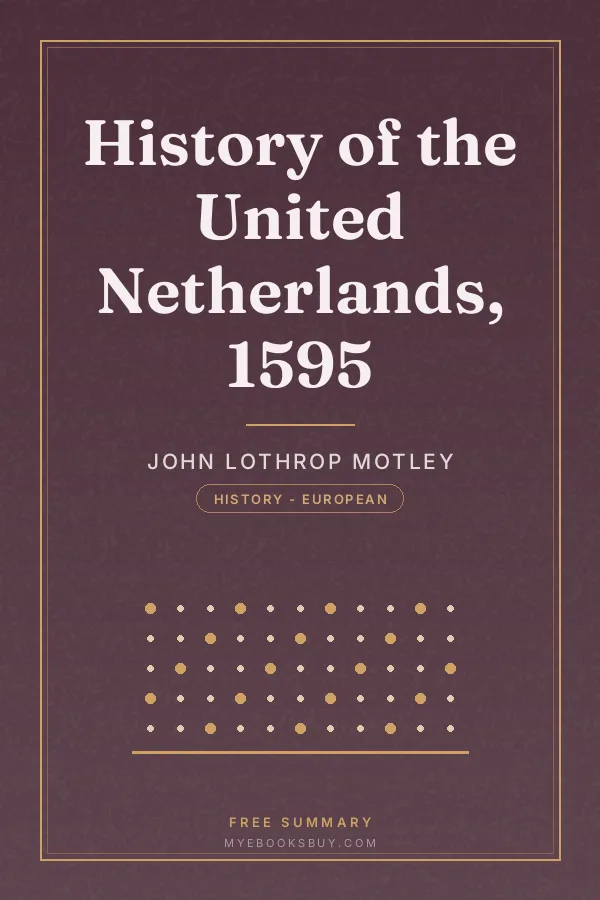 Cover of History of the United Netherlands, 1595