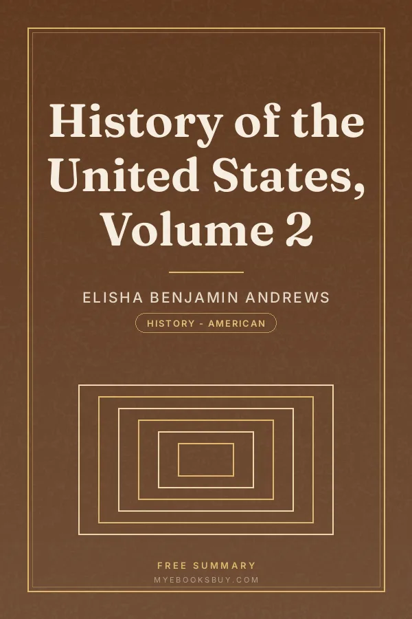 Cover of History of the United States, Volume 2