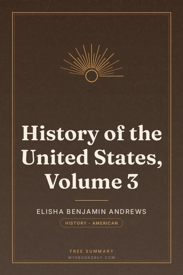 Cover of History of the United States, Volume 3