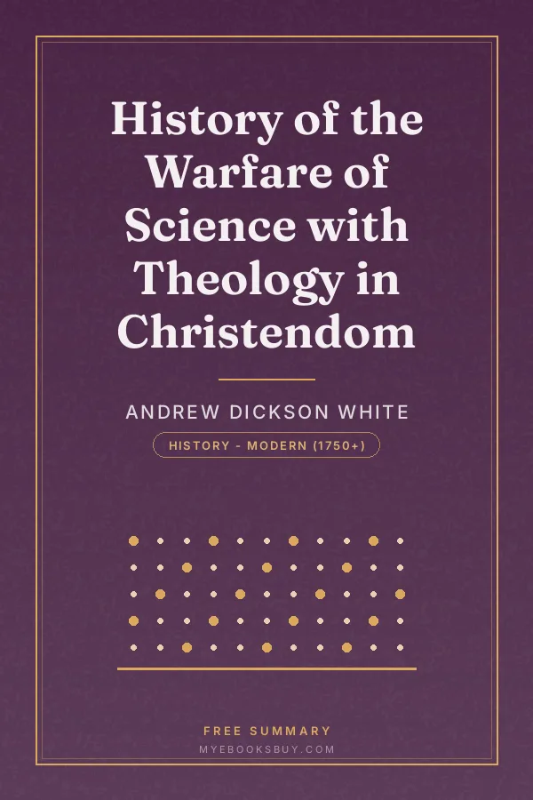 Cover of History of the Warfare of Science with Theology in Christendom