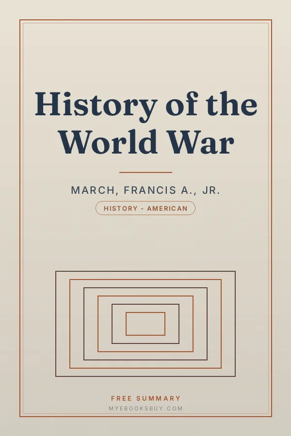 Cover of History of the World War