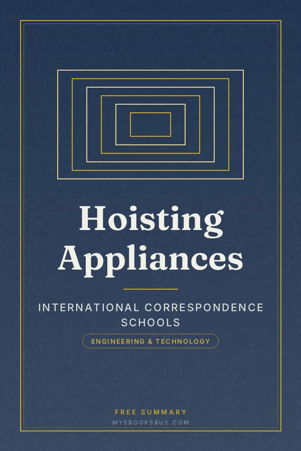 Cover of Hoisting Appliances
