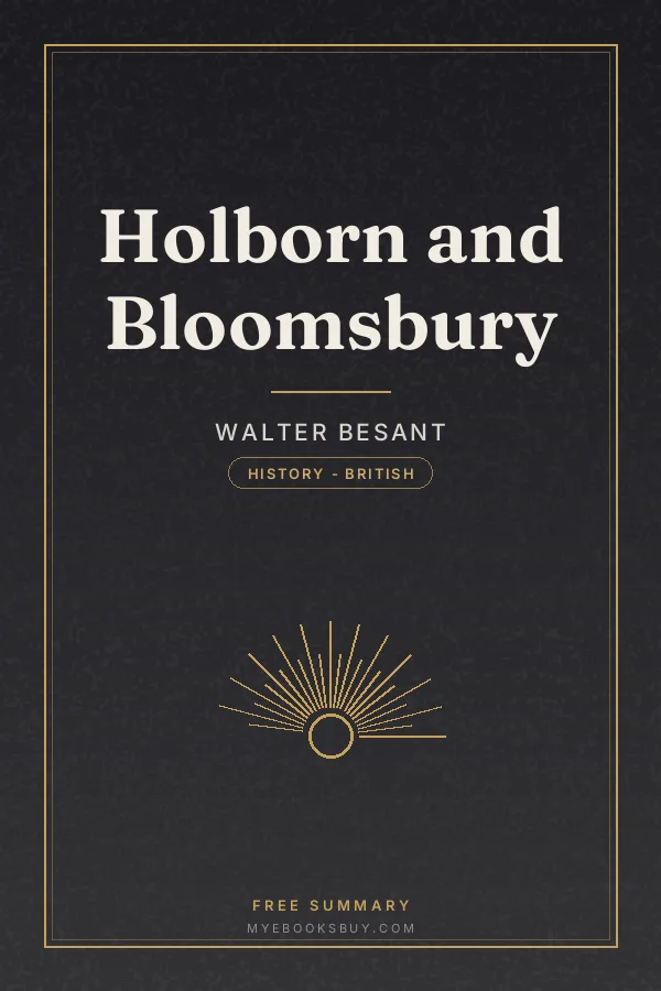 Cover of Holborn and Bloomsbury