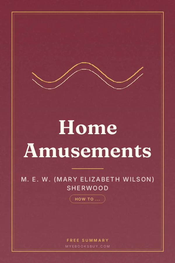 Cover of Home Amusements
