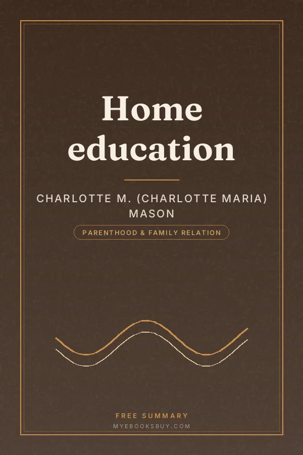 Cover of Home education