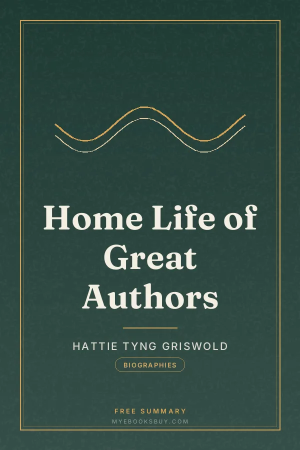 Cover of Home Life of Great Authors