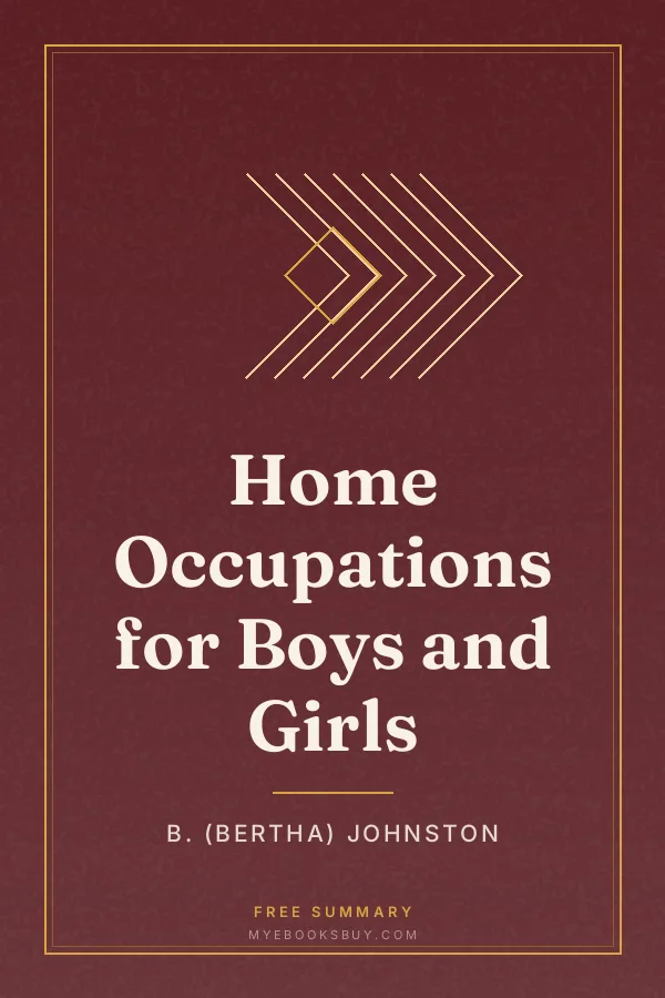 Cover of Home Occupations for Boys and Girls