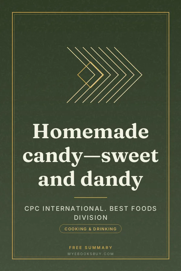 Cover of Homemade candy—sweet and dandy