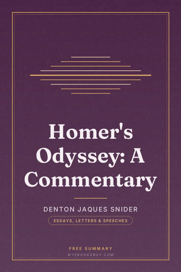 Cover of Homer's Odyssey: A Commentary