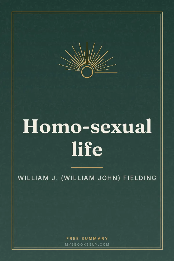 Cover of Homo-sexual life