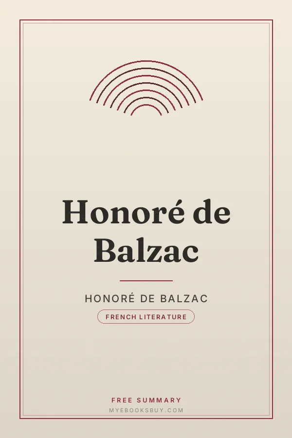 Cover of Honoré de Balzac
