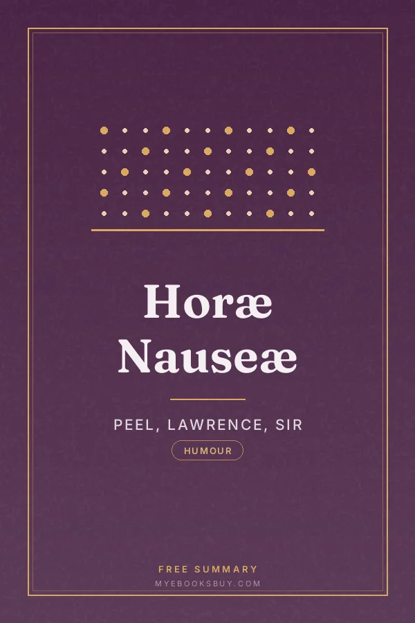 Cover of Horæ Nauseæ