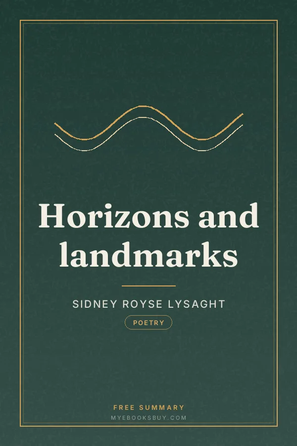 Cover of Horizons and landmarks