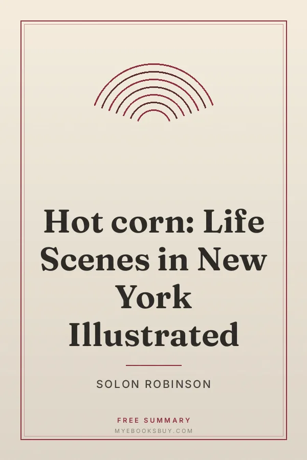 Cover of Hot corn: Life Scenes in New York Illustrated