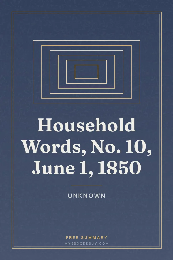Cover of Household Words, No. 10, June 1, 1850