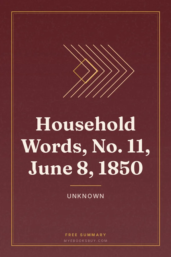 Cover of Household Words, No. 11, June 8, 1850